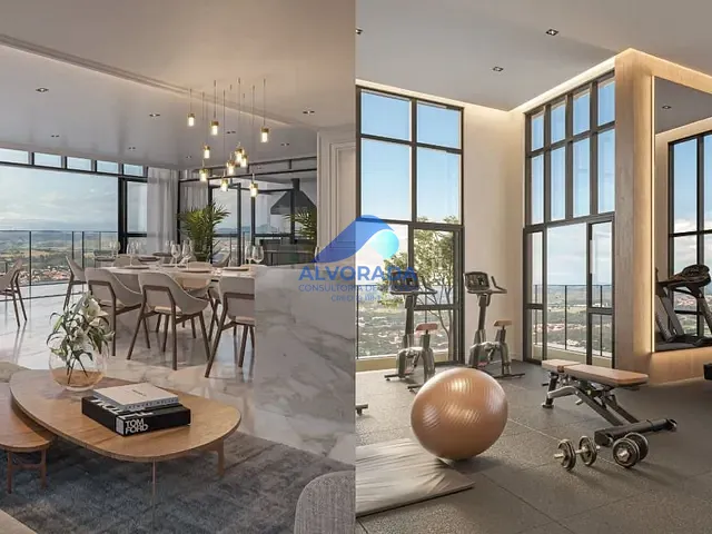 Apartamento com 73m² 2 quartos e 3 banheiros, à venda, no bairro Vila Ema em São José dos Campos