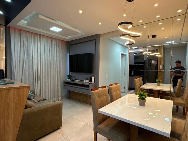 Apartamento com 62m² 2 quartos e 1 banheiro, à venda, no bairro Lagoa Seca em Santa Bárbara D'Oeste