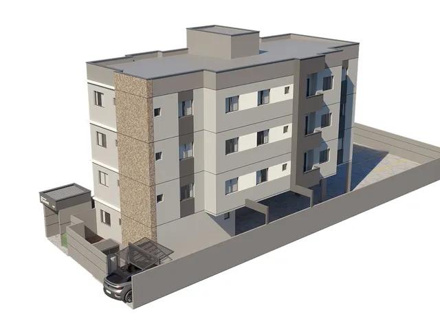 Apartamento com 63m² 2 quartos e 1 banheiro, à venda, no bairro Pedro Moro em São José dos Pinhais