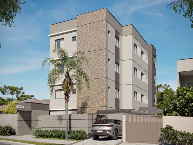 Apartamento com 63m² 2 quartos e 1 banheiro, à venda, no bairro Pedro Moro em São José dos Pinhais