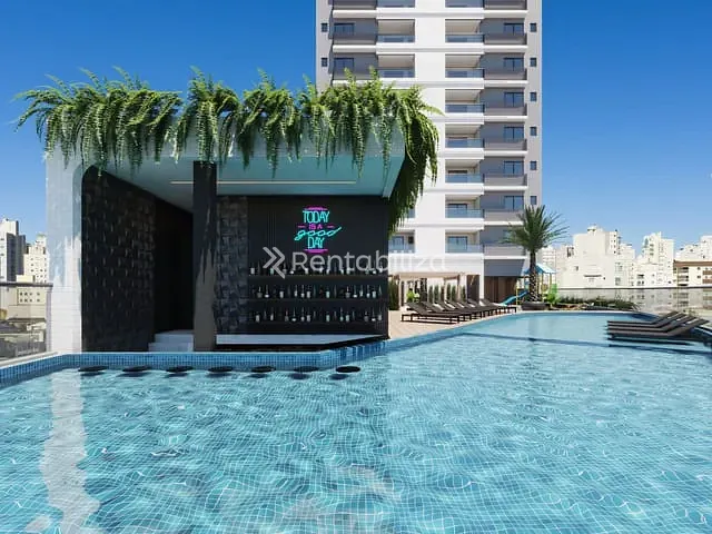 Apartamento 2 quartos e 3 banheiros, à venda, no bairro Meia Praia em Itapema
