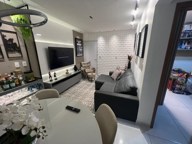 Apartamento com 90m² 2 quartos e 1 banheiro, à venda, no bairro Poço em Cabedelo