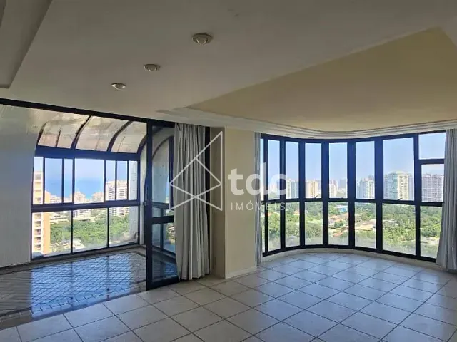 Apartamento com 193m² 3 quartos e 5 banheiros, para alugar, no bairro Barra da Tijuca em Rio de Janeiro