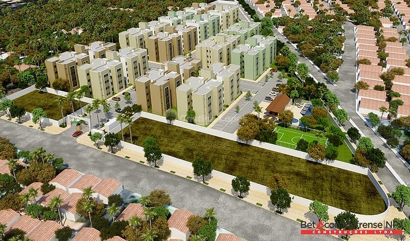 Apartamento à venda com 3 quartos, 59m² - Foto 1