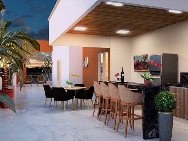 Foto do Apartamento - Apartamento com 1 dormitório à venda, 48 m² por R$ 457.330,00 - Jardim Aquarius - São José dos Campos/SP | RUSSI IMÓVEIS
