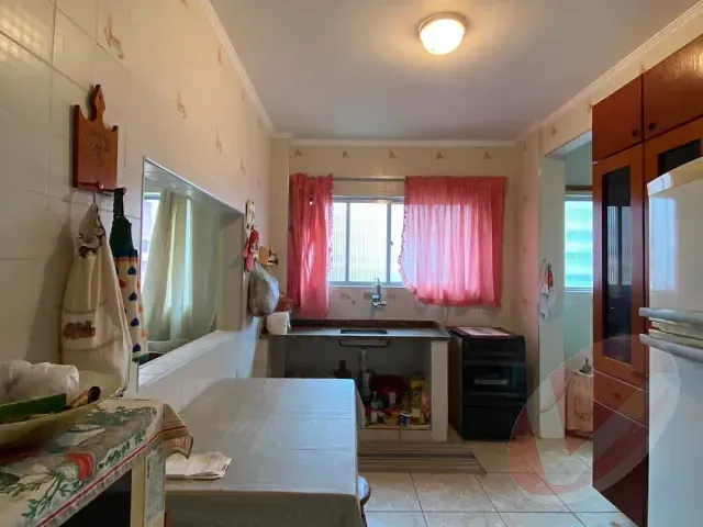 Apartamento com 89m² 1 quarto e 1 banheiro, para alugar, no bairro Caiçara em Praia Grande