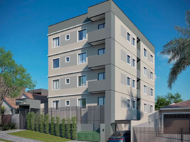 Apartamento com 74m² 2 quartos e 1 banheiro, à venda, no bairro Bom Jesus em São José dos Pinhais