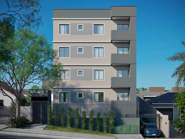 Apartamento com 74m² 2 quartos e 1 banheiro, à venda, no bairro Bom Jesus em São José dos Pinhais