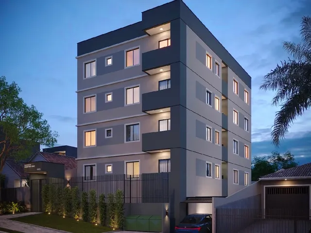 Apartamento com 90m² 3 quartos e 2 banheiros, à venda, no bairro Bom Jesus em São José dos Pinhais