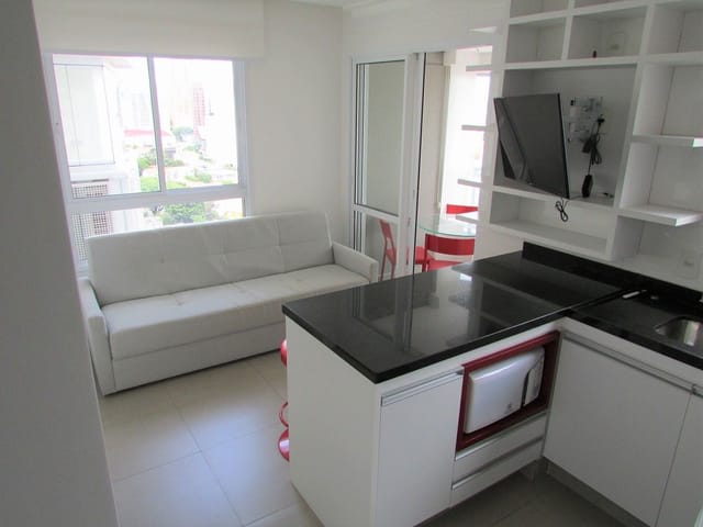 Foto do Apartamento - 01 dormitório mobiliado!!!  face norte, com ar condicionado, varanda envidraçada, próximo da ESPM, Belas Artespara locação, Vila Mariana, São Paulo, SP | Paulista Imóveis.