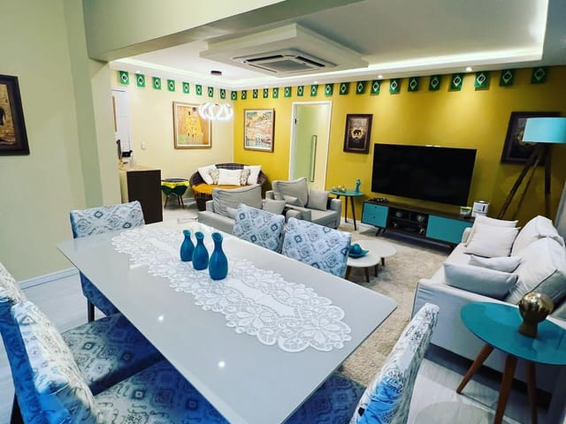 Foto do Apartamento - Apartamento à venda com 113 m, 3 quartos sendo 1 suíte, dependência completa, apto todo reformado, com todos os fixos , 1 Vaga., Boa Viagem, Recife, PE | Tânia Macêdo Imóveis