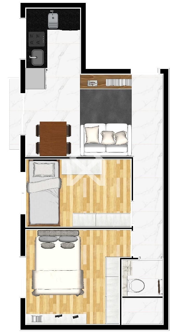 Apartamento à venda com 2 quartos, 42m² - Foto 16