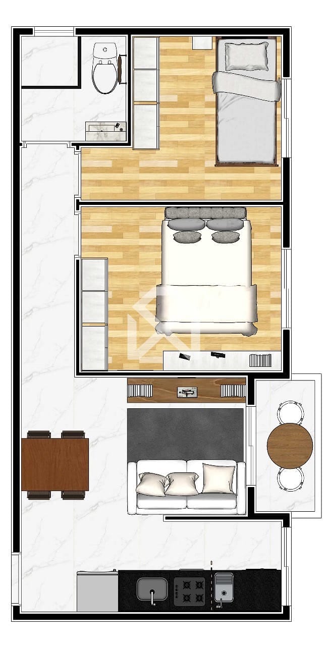 Apartamento à venda com 2 quartos, 42m² - Foto 15
