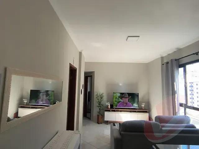 Apartamento com 132m² 2 quartos e 2 banheiros, à venda, no bairro Guilhermina em Praia Grande