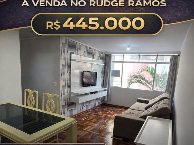 Apartamento 3 quartos e 2 banheiros, à venda, no bairro Rudge Ramos em São Bernardo do Campo