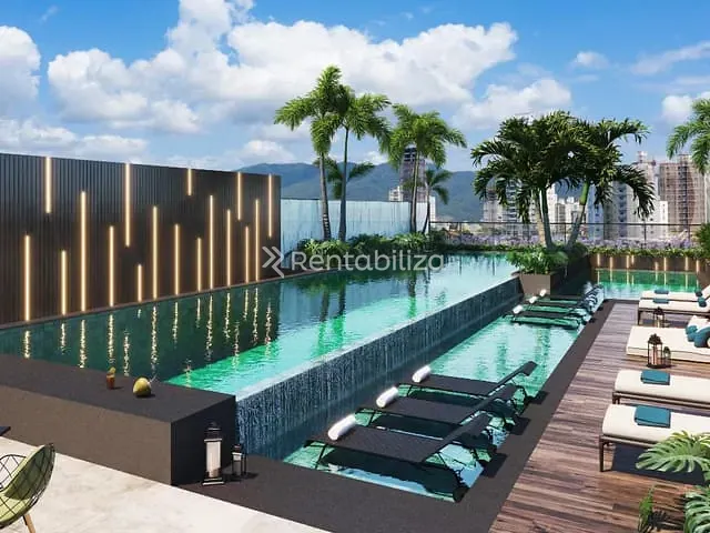 Apartamento 4 quartos e 4 banheiros, à venda, no bairro Meia Praia em Itapema