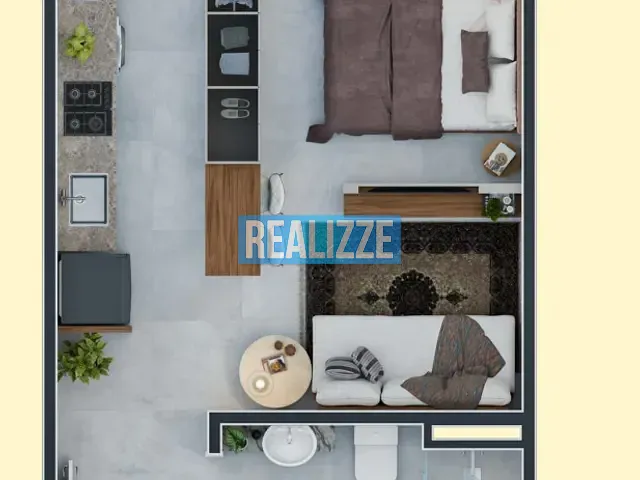 Apartamento com 31m² 1 quarto e 1 banheiro, à venda, no bairro Centro em Marau