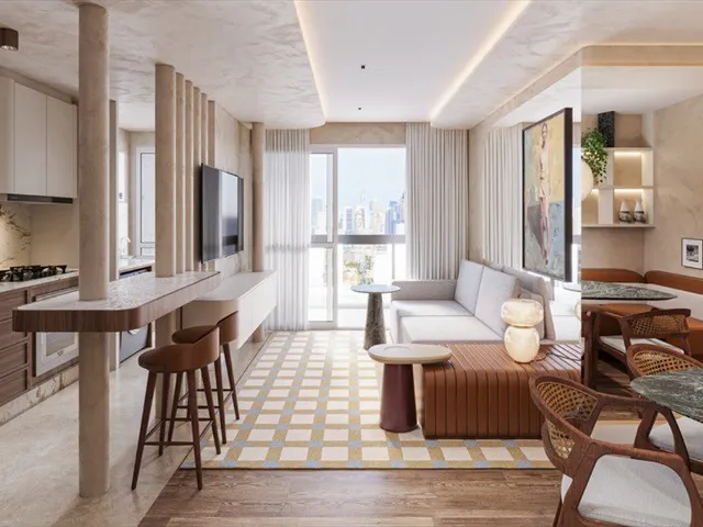 Apartamento 2 quartos e 2 banheiros, à venda, no bairro Portão em Curitiba