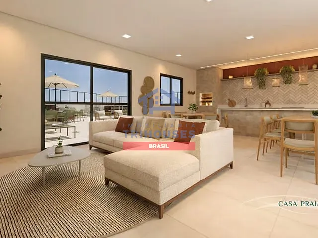 Apartamento 2 quartos e 2 banheiros, à venda, no bairro Barra do Saí em Itapoá