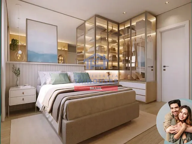 Apartamento 2 quartos e 2 banheiros, à venda, no bairro Barra do Saí em Itapoá