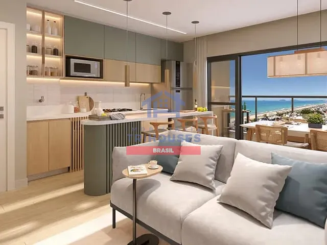 Apartamento 2 quartos e 2 banheiros, à venda, no bairro Barra do Saí em Itapoá
