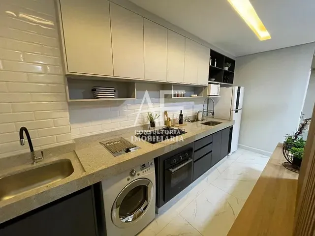 Apartamento com 45m² 2 quartos e 1 banheiro, à venda, no bairro Jardim Gurilândia em Taubaté