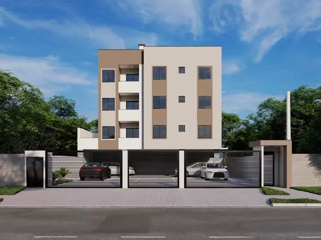 Apartamento 3 quartos e 1 banheiro, à venda, no bairro Parque da Fonte em São José dos Pinhais