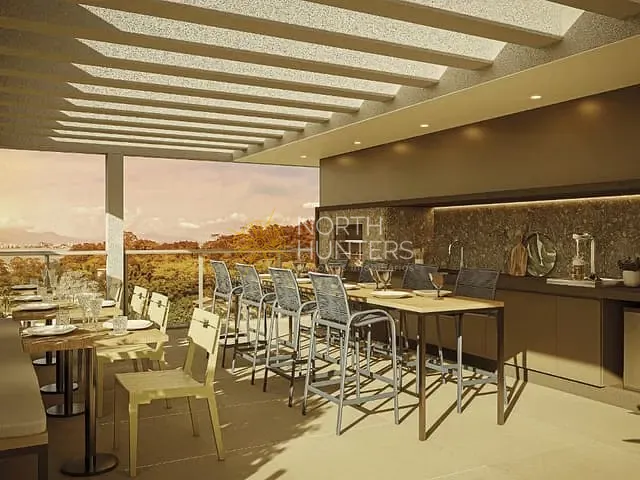 Apartamento com 102m² 2 quartos e 2 banheiros, à venda, no bairro Cacupé em Florianópolis