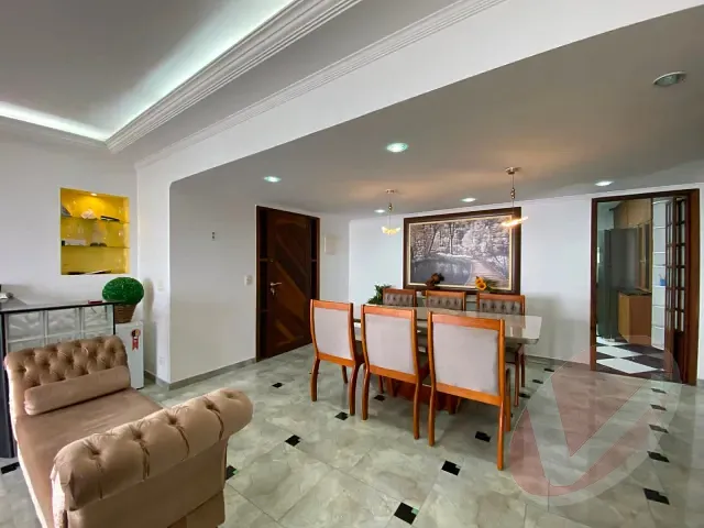 Apartamento com 220m² 3 quartos e 5 banheiros, à venda, no bairro Tupi em Praia Grande