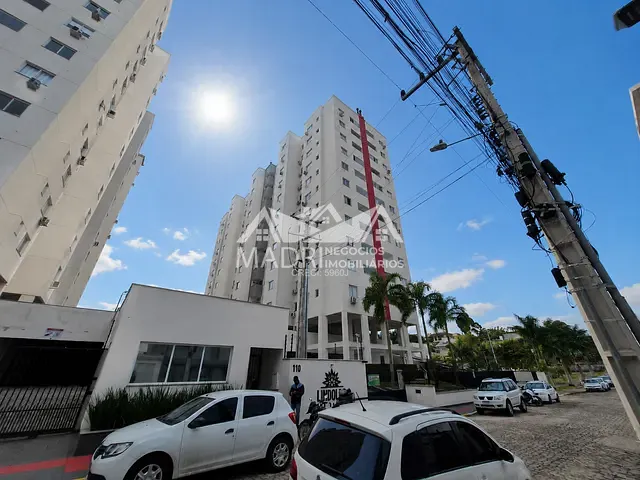Apartamento com 65m² 2 quartos e 1 banheiro, para alugar, no bairro Pedra Branca em Palhoça
