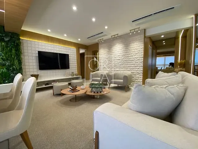 Apartamento com 140m² 3 quartos e 4 banheiros, à venda, no bairro Setor Bueno em Goiânia