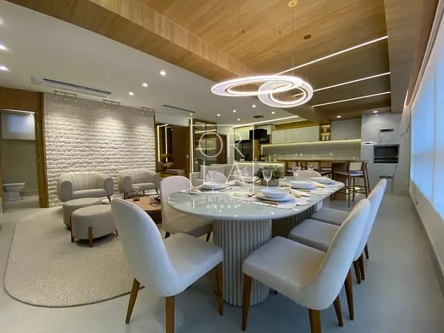 Apartamento com 140m² 3 quartos e 4 banheiros, à venda, no bairro Setor Bueno em Goiânia