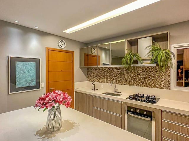 Foto do Apartamento - Apartamento à venda no Edifício Villaggio Salerno com 117m² com 3 quartos, 1 Suíte e 2 Demi-suítes, Quilombo, Cuiabá, MT | Intelligence Imóveis