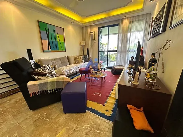 Apartamento com 136m² 4 quartos e 5 banheiros, à venda, no bairro Barra da Tijuca em Rio de Janeiro