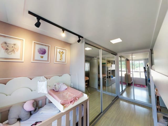 Apartamento 1 quarto e 1 banheiro, à venda, no bairro Praia Brava de Itajaí em Itajaí