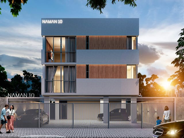 Apartamento com 55m² 2 quartos e 1 banheiro, à venda, no bairro Bessa em João Pessoa