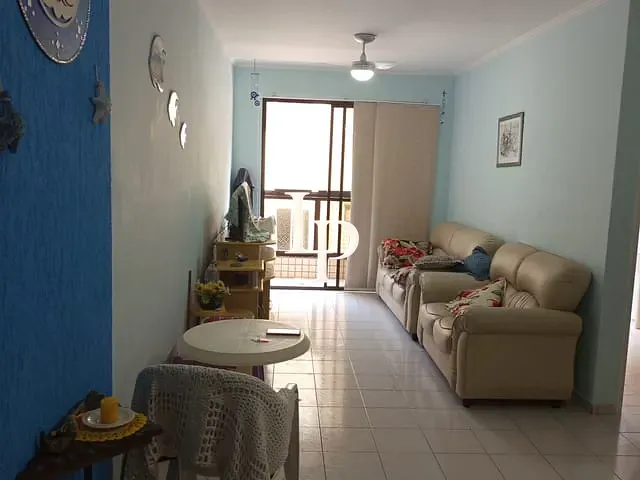 Apartamento 1 quarto e 1 banheiro, para alugar, no bairro Caiçara em Praia Grande