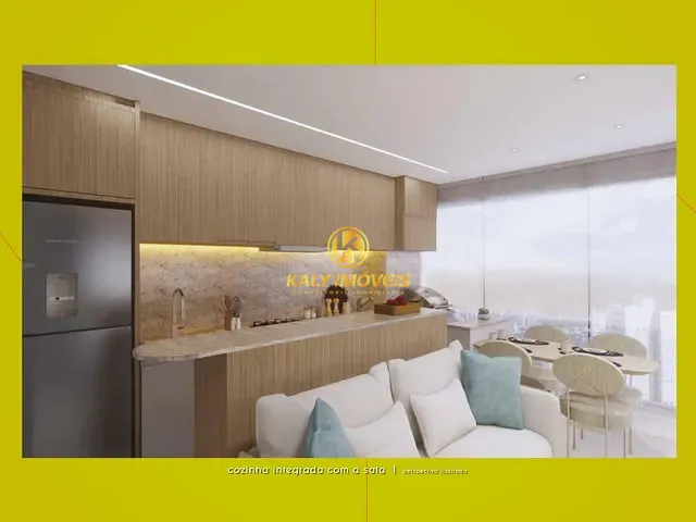 Apartamento com 37m² 2 quartos e 1 banheiro, à venda, no bairro Vila Palmares em Santo André