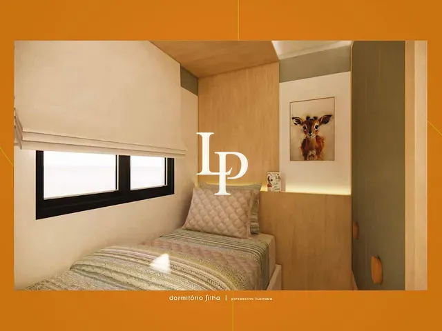 Apartamento com 37m² 2 quartos e 1 banheiro, à venda, no bairro Vila Palmares em Santo André