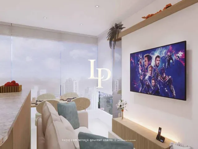 Apartamento com 37m² 2 quartos e 1 banheiro, à venda, no bairro Vila Palmares em Santo André