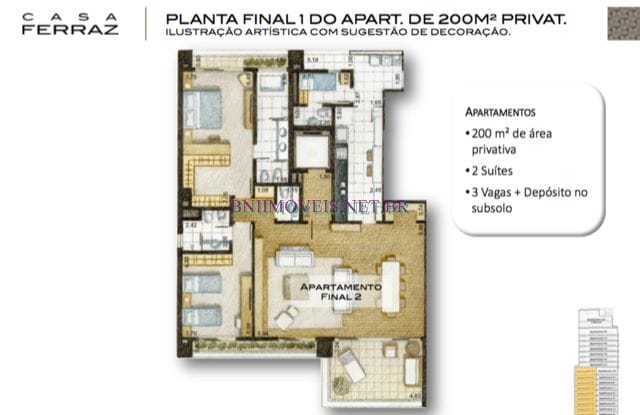 Apartamento, 2 quartos, 200 m² - Foto 13