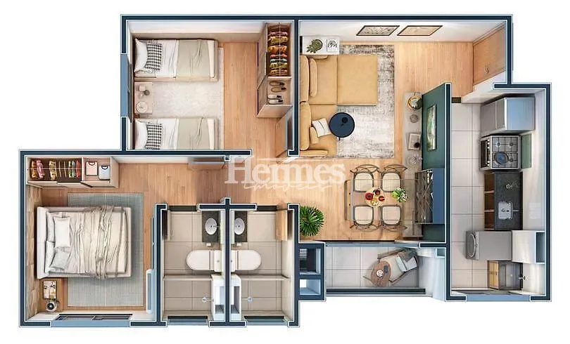 Apartamento, 2 quartos, 54 m² - Foto 5