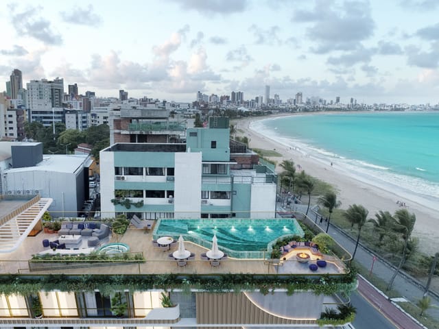 Apartamento com 23m² 1 quarto e 1 banheiro, à venda, no bairro Manaíra em João Pessoa