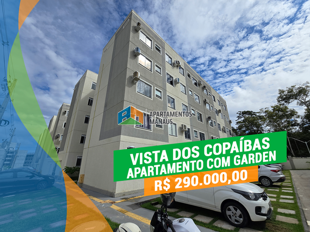 Apartamento com 46m² 2 quartos e 1 banheiro, à venda, no bairro Planalto em Manaus