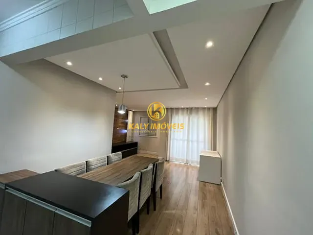 Apartamento com 62m² 2 quartos e 2 banheiros, para alugar, no bairro Campestre em Santo André