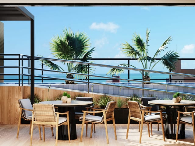 Apartamento com 56m² 2 quartos e 1 banheiro, à venda, no bairro Bessa em João Pessoa