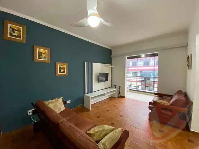 Apartamento 2 quartos e 1 banheiro, para alugar, no bairro Caiçara em Praia Grande