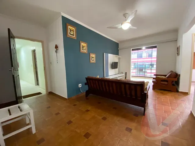 Apartamento 2 quartos e 1 banheiro, para alugar, no bairro Caiçara em Praia Grande