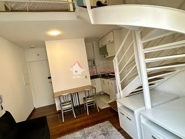 Apartamento 1 quarto e 2 banheiros, para alugar, no bairro Jardim Paulista em São Paulo