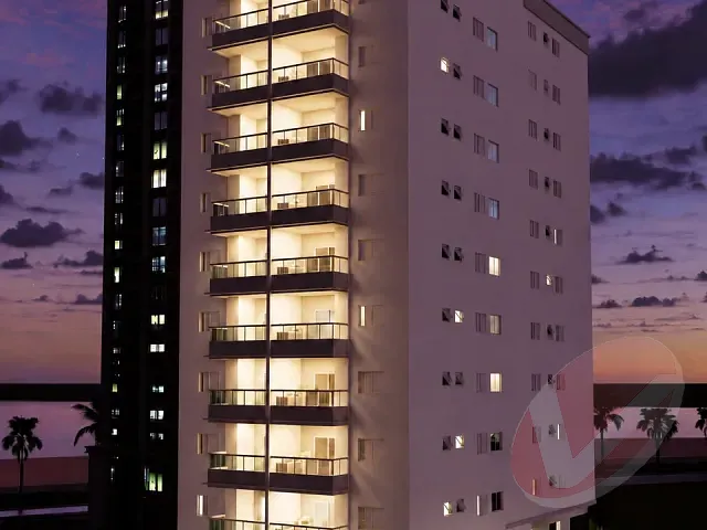 Apartamento 2 quartos e 1 banheiro, à venda, no bairro Real em Praia Grande